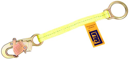 Get Popular Offer 3M DBI-SALA 1231117 D-Ring Extension with Self Locking Snap Hook X 18, Yellow, 15 '