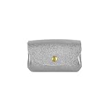 Élégance inégalable : la finition métallique en cuir véritable donne au mini pochette un aspect extraordinairement élégant, vous permettant de vous démarquer avec style.