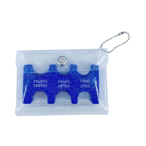 KWJNH Japanese Yen Coin Hard Case Organizer, Plastic Coin Sorter Wallet, and Small Changer Sorter Coin Money