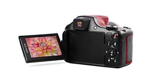 Minolta Pro Shot 20 Mega Pixel HD Digital Camera with 67x Optical Zoom, Full 1080p HD Video & 16GB SD Card (Red) - Image 4