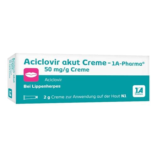 ACICLOVIR akut Creme-1A Pharma 2 g