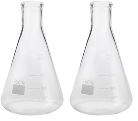 Miniatura 2 de American Metalcraft GF17 - Frasco de cristal para química, 17 onzas