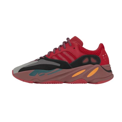 adidas Mens Yeezy Boost 700 Lace Up Sneakers Shoes Casual - Red2