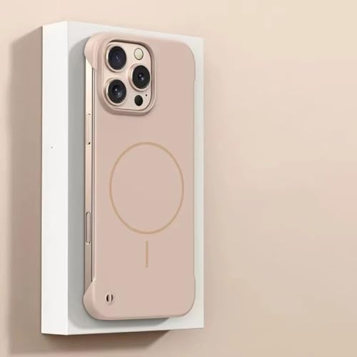 Coque iPhone 16 fine en polycarbonate mat or désert avec technologie magnétique antichoc