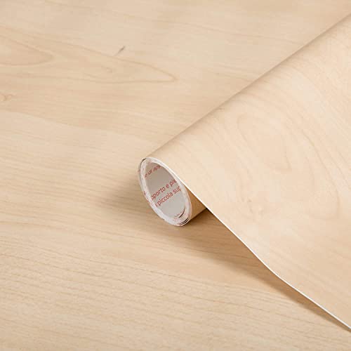 d-c-fix FA346-8219-2 Decorative Self-Adhesive Film, Maple, Large 26”x 78