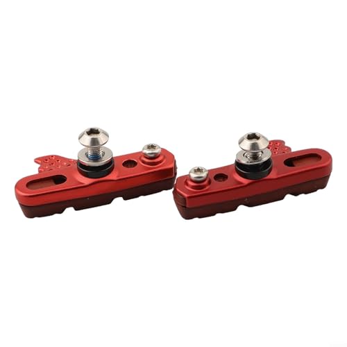 Carbon Fiber Rim Brake for Road Bikes with C-Clamp (Red)