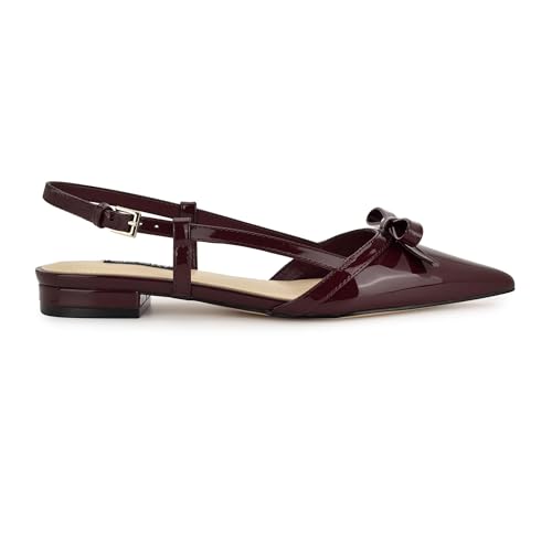 Nine West Women's Grean3 Burgundy M