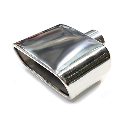 Embout d'échappement en acier inoxydable carré anti-corrosion rigide