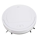 ELAYARD Robot Aspirador y Fregasuelos USB Blanco Multifunción con Cepillo Succión Fuerte para Hogar Limpieza Inteligente y Fácil Manejo