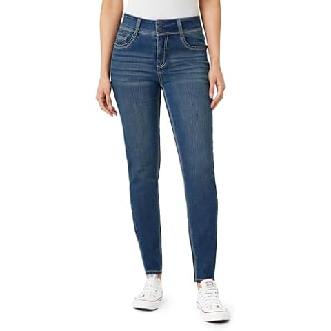Angels Forever Young Women's Curvy Skinny Jeans, Victoria, 14 Long Cover