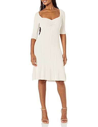 GUESS Women's Julie Sweater Dress, Cream White, Extra Large at Amazon  Women's Clothing store