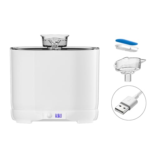 Bebedero automático para gatos con filtro y funcionamiento silencioso miniatura 6