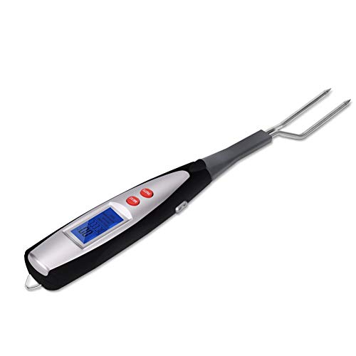 Meat Thermometer Fork Bbq Fork With Thermometer Digital Bbq Fork Thermometer Digital Cooking Fork Instant Read Fork For Kitchen, Grilling, Smoker, Barbecue, Turkey #TOP1
