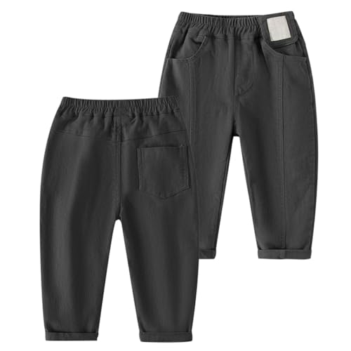 Boys Pants for Everyday Wear Comfortable Solid Denim Trousers for Active Kids Perfect for School and Outdoor2