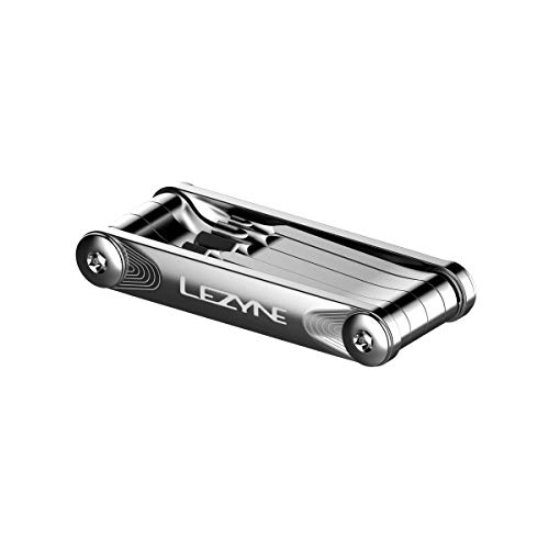 LEZYNE SV PRO 7 Bicycle Multi-Tool, Alloy Side Plates, Stainless Steel Bits, Hex 3/4/5/6mm, T10/T25, Phillips, Compact Bike Tool