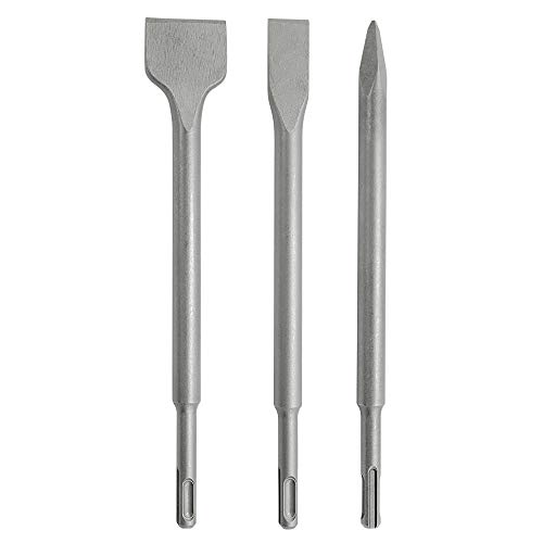 Bardland ZZ3-1 SDS-Plus - Juego de cinceles planos (250 x 20 mm, 250 x 40 mm)