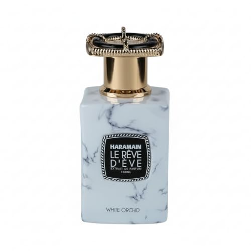 Al Haramain Le Rêve D'Eve Extrait de Parfum Orchidée Blanche 100 ml - Parfum Arabe Unisexe de Luxe pour Homme & Femme - Parfum Intense Longue Durée - Parfum Niche Premium
