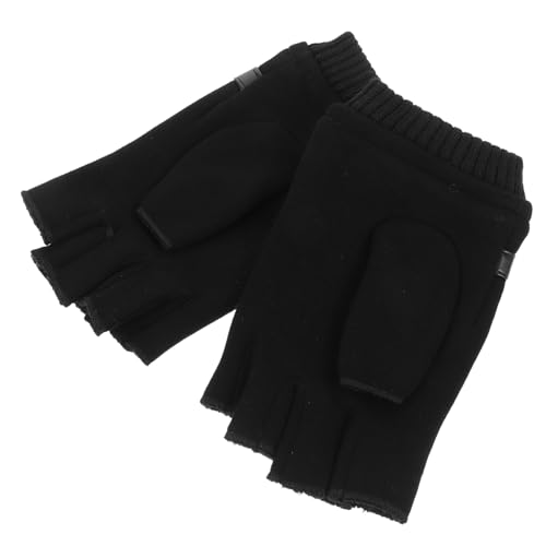 ibasenice 1pair Unisex Half Finger Outdoor Gloves for Cycling Driving Fishing Breathable Non-Slip Material for Enhanced Grip Comfortable Fit for Men and Women for Sports Activities