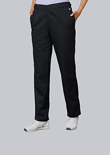 BP 1645-400-32-XLl Unisex-Hose, mit Gummizug in der Taille, 215,00 g/m² Stoffmischung, schwarz, XLl – Bild 2