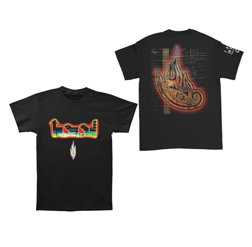 Tool Mens Diagram T-Shirt Black 2X-Large | Officially Licensed Merchandise