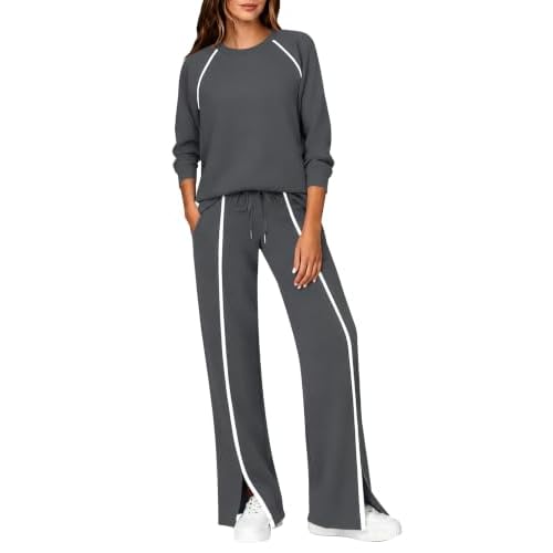 LOMON Lounge Sets for Women 2 Piece Travel Outfits