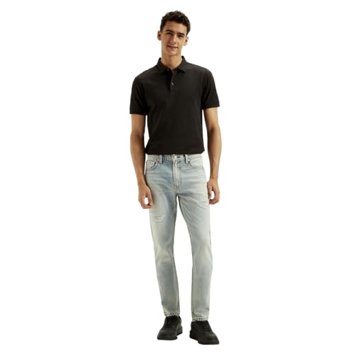 Image of Levi's Men's 512 Slim Tapered Fit Light-Blue Jeans