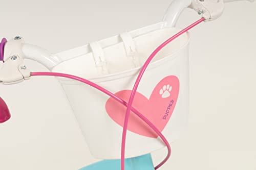 Kinderfahrrad Pets 16 Zoll mit Stützrädern Korb Puppensitz 5-7 Jahre – Bild 8