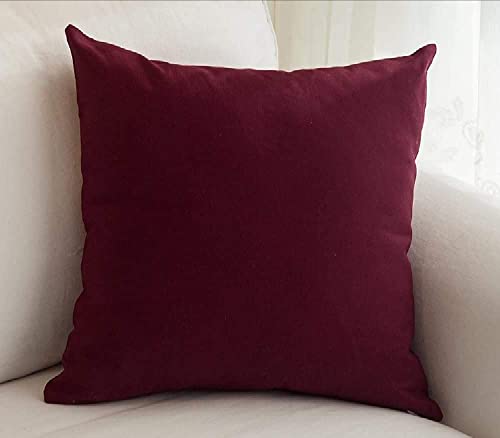Image of Travel Pillowcase 14x20 500 Thread Count Egyptian Cotton Set of 2 Toddler Pillowcase Zipper Closer 100% Egyptian Cotton (Toddler Travel 14x20 Zipper, Wine Solid)