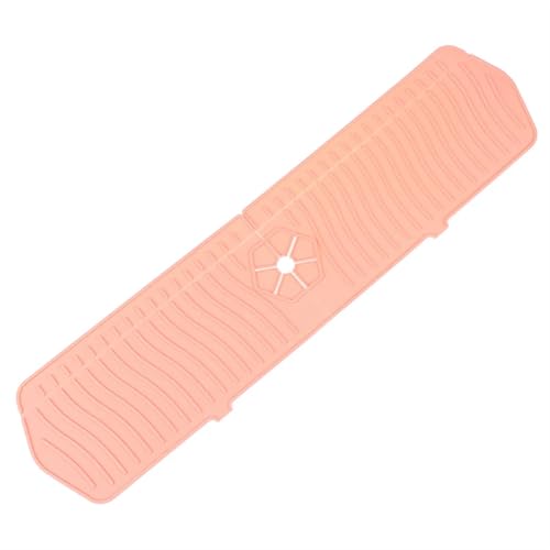 Raccoglitore Di Gocce Tappetino for rubinetto in silicone Tappetino for raccolta acqua for rubinetto Rubinetto della cucina Lavello Paraspruzzi Tappetino drenante for lavandino Dietro il rubinetto Pro