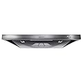 Furrion 12V RV Under-Cabinet Ducted Range Hood with Replaceable Charcoal Filter, LED Light, Exhaust Fan, VibrationSmart Technology & CSA Certification (Stainless Steel) - FHO23SACR-SS