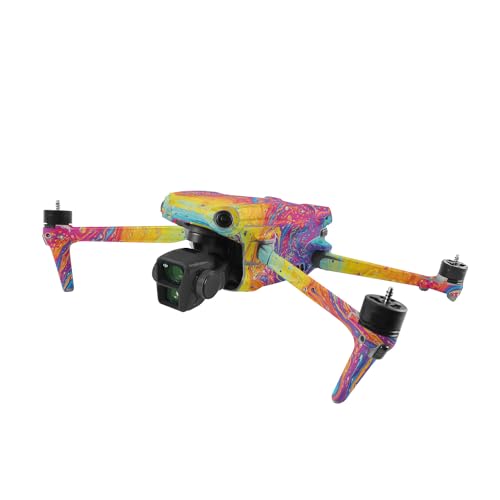 Image of MightySkins Skin Compatible with DJI Air 3 - Paint Currents | Protective, Durable, and Unique Vinyl Decal wrap Cover | Easy to Apply, Remove, and Change Styles