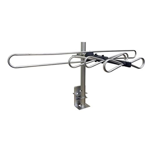 GE Attic Mount TV Antenna, Indoor, Long Range Antenna, Digital, HDTV Antenna, 4K 1080P VHF UHF, Compact Design, 32647