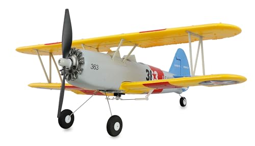 Amewi AMXFlight N2S-2 Stearman 360 mm 6G/3D 6 canali RTF aereo radiocomandato (RC)