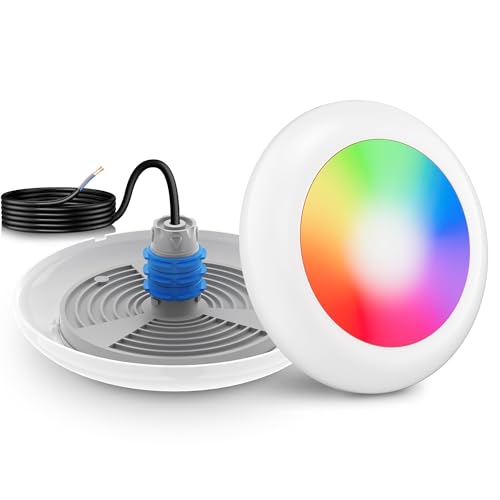 LyLmLe Foco LED Piscina con Rosca 1 1 2