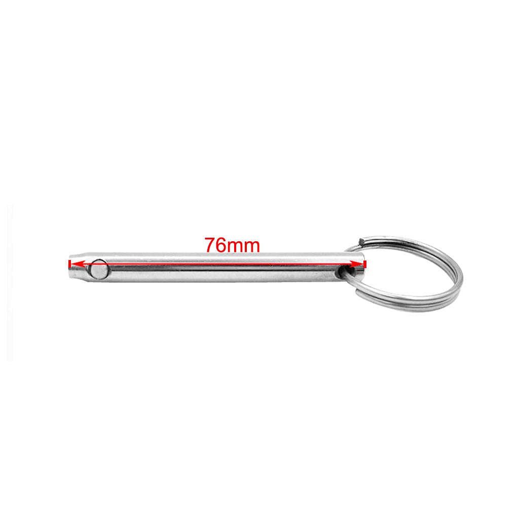 Sharplace 2X Goupille de Dégagement Bimini Top Charnière de Pont Ball Pin Bateau Marine