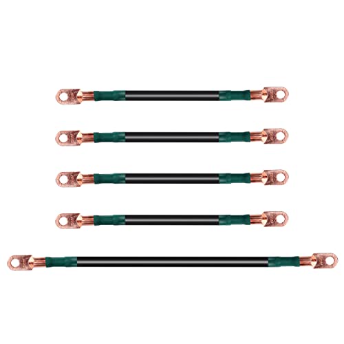 10L0L Golf Cart Battery Cable Set Fits Ezgo Txt 94-Up Medalist/Txt，Corrosion Resistant, Ultra-Long Pure Copper Wire Lugs，6 Surface Heavy Pressure Wiring， (4 Guage) #TOP1