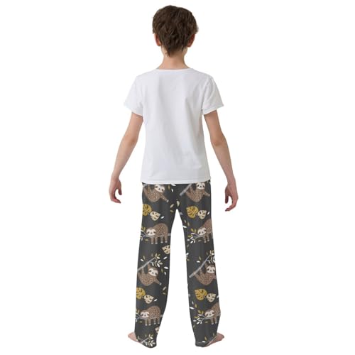 ZZKKO 未标题-1 Boys Pants for Kids Jogger Pants with Pockets S-XL3