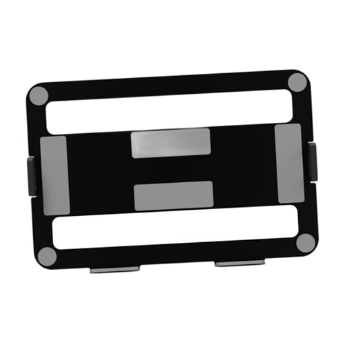Support d'ordinateur portable accessoire organisation bureau en acier noir maison