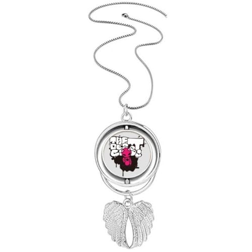 Collier ailes d'ange pour offrir : pendentif monstre extraterrestre original