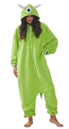 SMITHROAD Jumpsuit Tier Karton Fasching Halloween Kostüm Sleepsuit Cosplay...