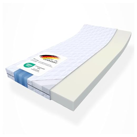 MSS e.K. orthopädischer Kaltschaum-Matratzentopper 70 x 200 cm - 10 cm Dicke Matratzenauflage | Matratzenschoner | Designed und produziert in Deutschland | Oeko-TEX Zertifiziert