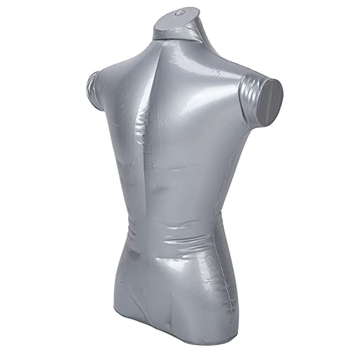 Maniquí inflable de torso de PVC flexible para ropa superior y camisetas 5