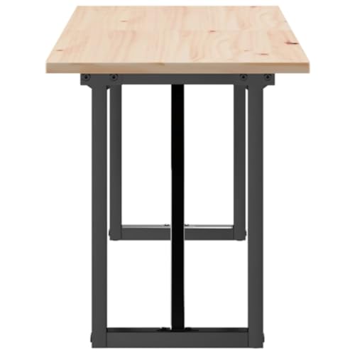 Table basse en bois de pin moderne pour des apéritifs de salon