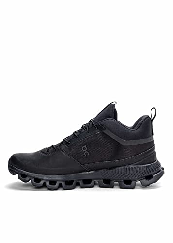 On Running Mens Cloud Hi Waterproof Mesh Black Trainers 8.5 US