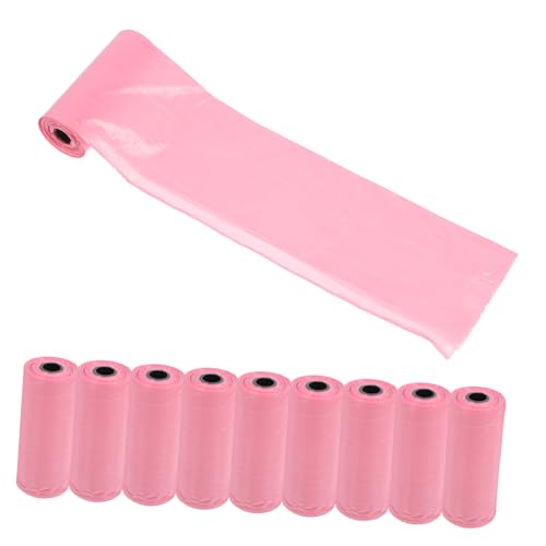 SOESFOUFU Travel-friendly Diaper Waste Bags 10 Pack Disposable Nappy Pouches Strong Pe Material for Baby's Diapers and Pet Poop Random