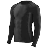 Augusta Sportswear 2604 Men's Hyperform Compression L/S Shirt Black M