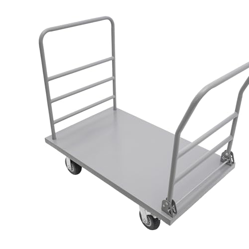 Carretilla plataforma industrial heavy duty 42x25in 2000 lb miniatura 6