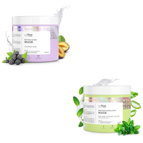 So!Flow Bundle de Mascarillas para Cabello Hidratante y Nutritiva