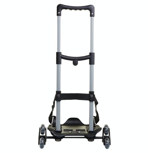 SJ GANG STYLE JAM GANG Be Box3 Ruote, Carrello Trolley Portazaino Blocca Zaino, Nero