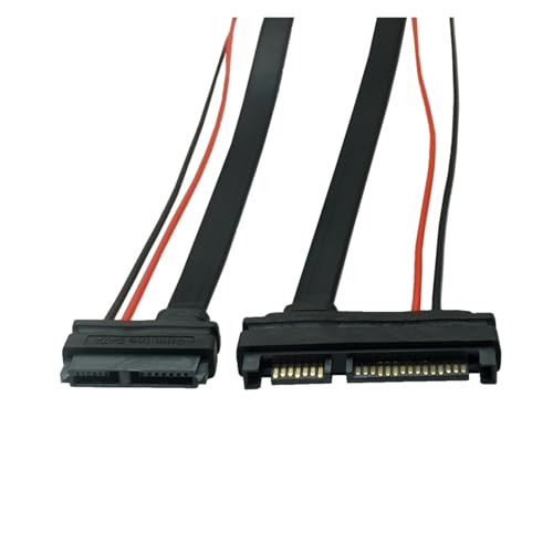 Cable SATA Serial ATA 22Pin a Slimline SATA 13Pin 30CM miniatura 5